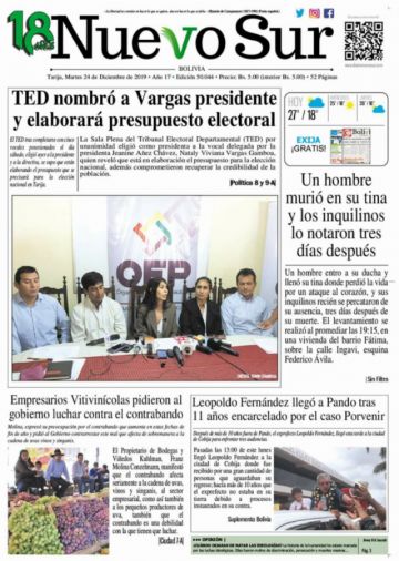Nuevo Sur, Tarija.