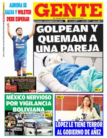 Gente, Cochabamba.