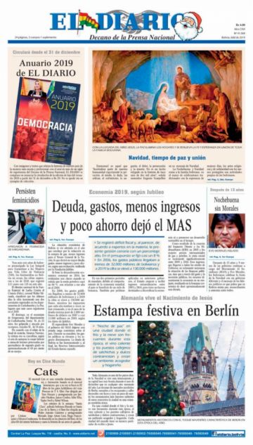 El Diario, La Paz.