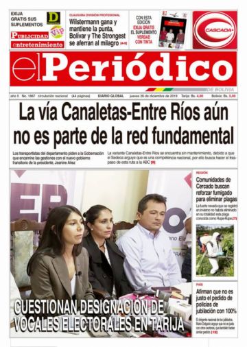 El Periódico, Tarija.