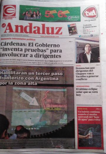 El Andaluz, Tarija.