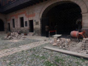Se realizan trabajos en el repositorio cultural.
