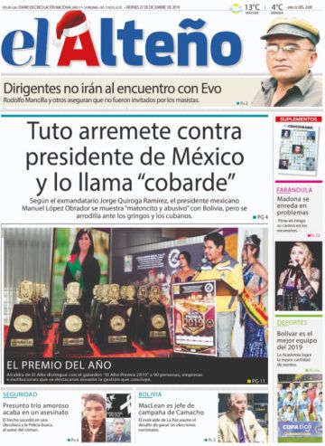 El Alteño, El Alto.