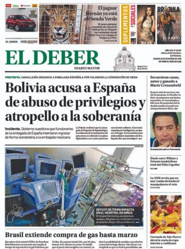 El Deber, Santa Cruz.