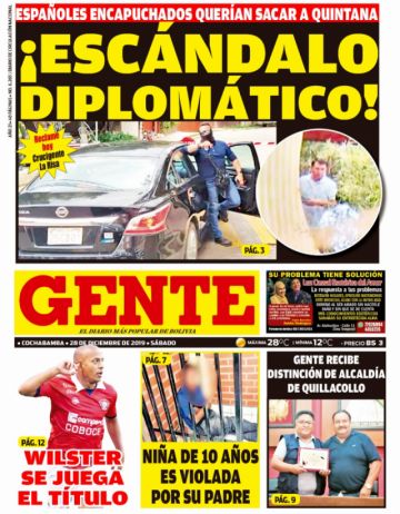 Gente, Cochabamba.