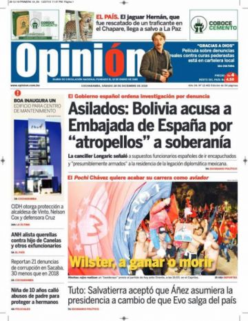 Opinión, Cochabamba.