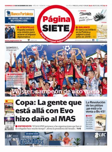 Página Siete, La Paz.