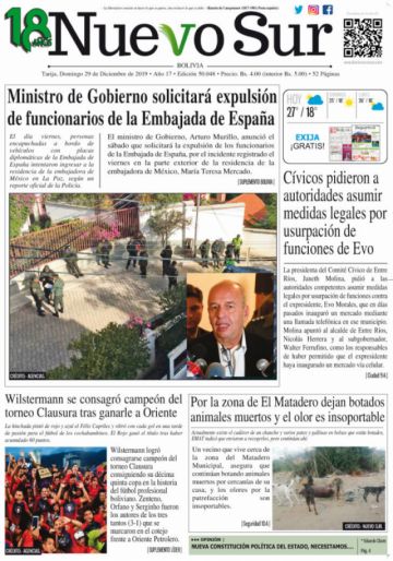 Nuevo Sur, Tarija.