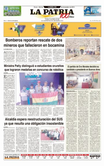 La Patria, Oruro.
