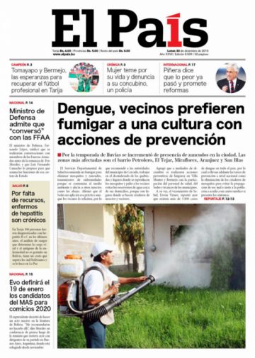El País, Tarija.