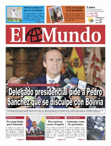 El Mundo, Santa Cruz.