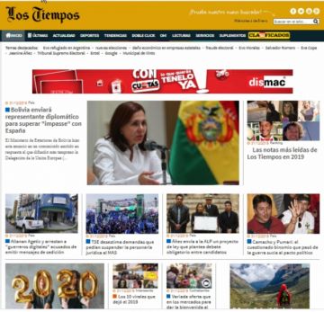 Los Tiempos, Cochabamba.