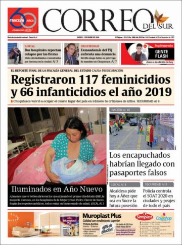 Correo del Sur, Sucre.