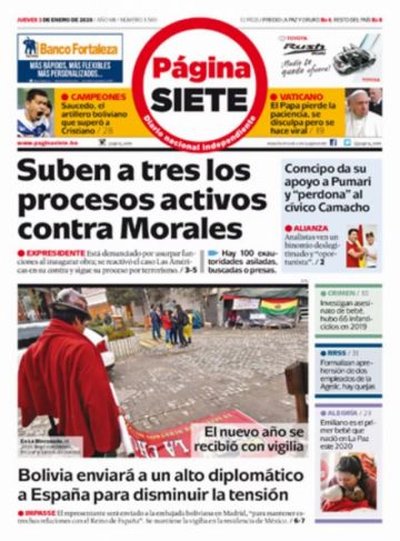 Página Siete, La Paz.