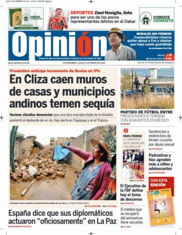 Opinión, Cochabamba.