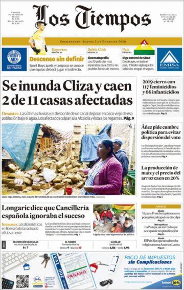 Los Tiempos, Cochabamba.
