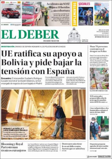 El Deber, Santa Cruz.