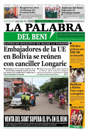 La palabra del Beni.