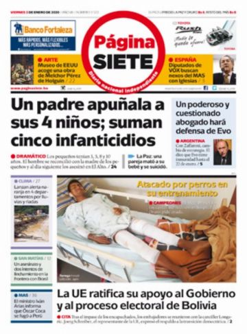 Página Siete, La Paz.