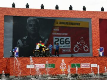 Los bolivianos en el Dakar