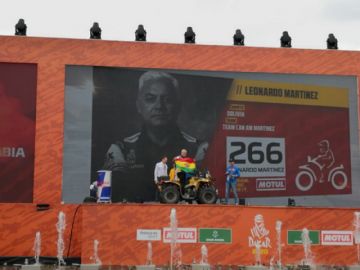 Los bolivianos en el Dakar