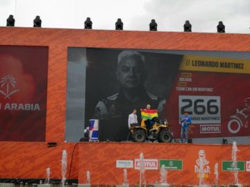 Los bolivianos en el Dakar
