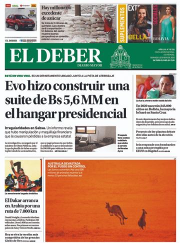 El Deber, Santa Cruz.