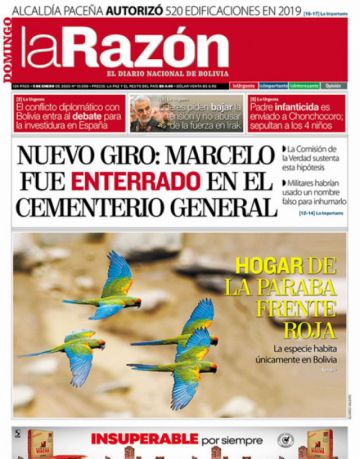 La Razón, La Paz.