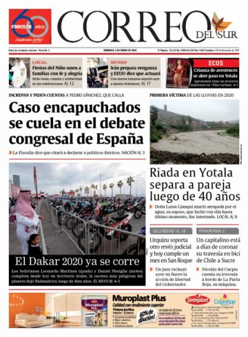 Correo del Sur, Sucre.