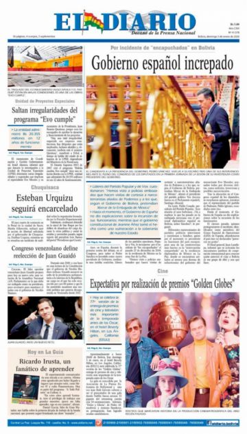 El Diario, La Paz.