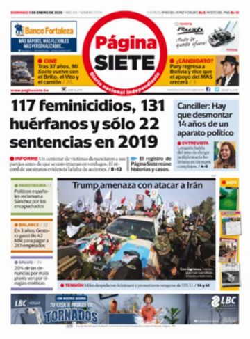 Página Siete, La Paz.
