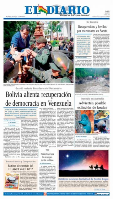 El Diario, La Paz.