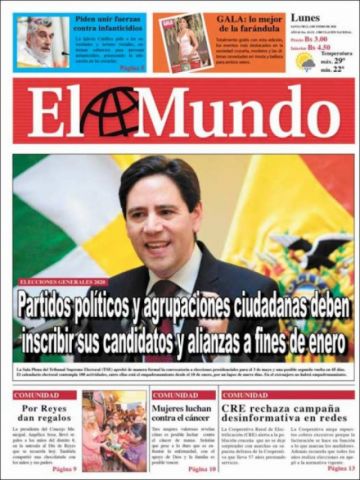 El Mundo, Santa Cruz.