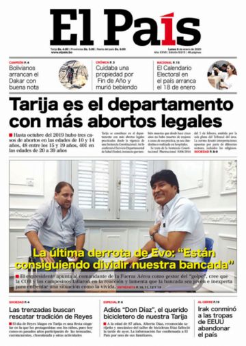 El País, Tarija.