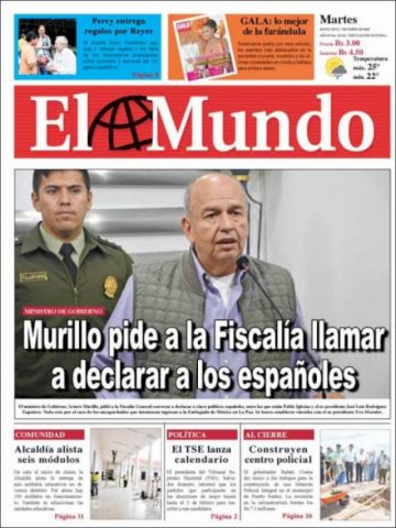 El Mundo, Santa Cruz.