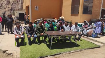 El acto contó con la presencia de los trabajadores. EMAP