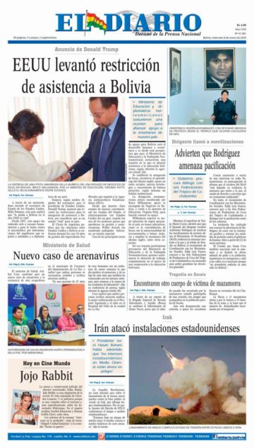 El Diario, La Paz.