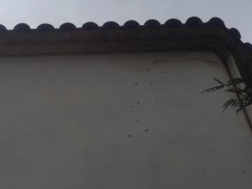 La humedad está dañando los muros del templo. FOTO Azucena Fuertes