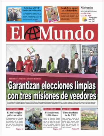 El Mundo, Santa Cruz.