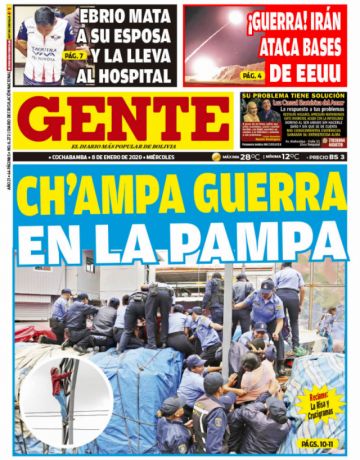 Gente, Cochabamba.