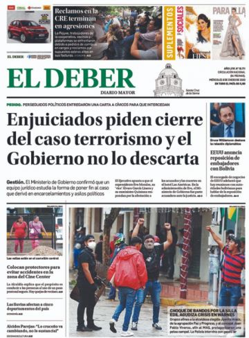 El Deber, Santa Cruz.