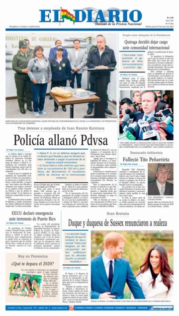 El Diario, La Paz.