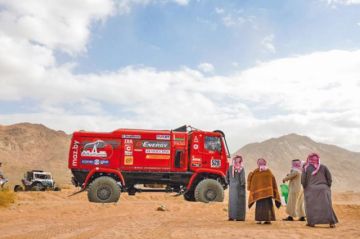 Cuarta etapa del Dakar 