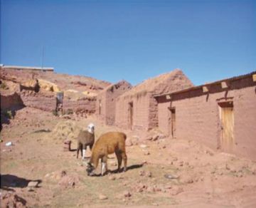 En las comunidades de Los Lípez existe mucha pobreza.