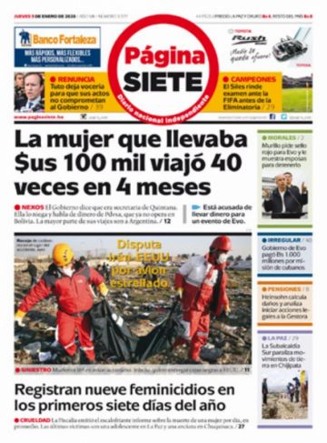 Página Siete, La Paz.