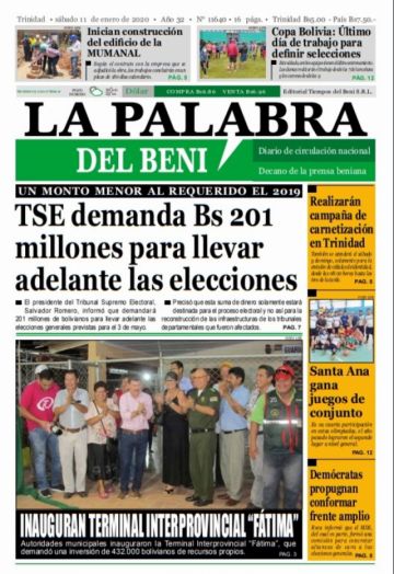 La Palabra del Beni.