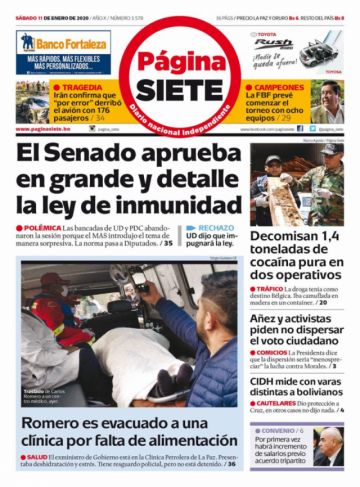 Página Siete, La Paz.