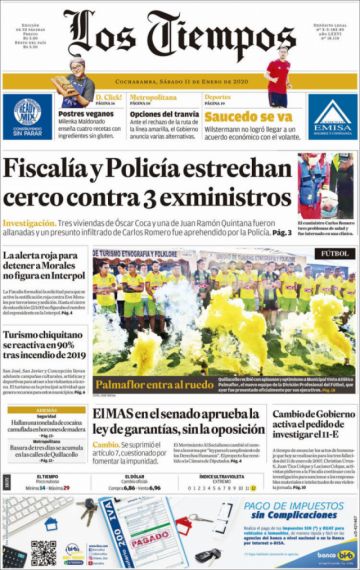 Los Tiempos, Cochabamba.
