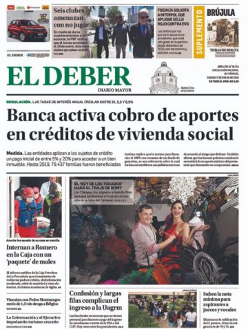El Deber, Santa Cruz.
