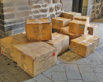 La colección de libros está compuesta por 1038 ejemplares.